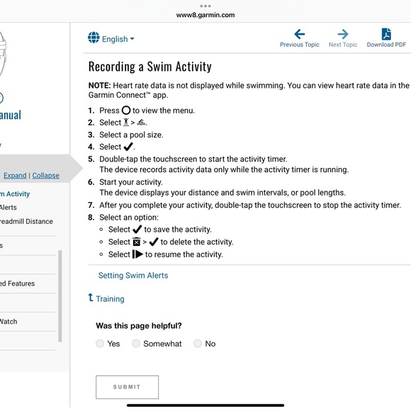 Garmin Lily Classic Edition Smartwatch - Leather Band plus Extras - Picture 4 of 4